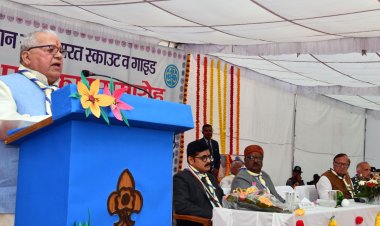 भारत स्काउट व गाइड का राज्य पुरस्कार समारोह आयोजित- समाज सेवा से जुड़े कार्यों में अपनी भूमिका का विस्तार करे स्काउट-गाइड संगठन- राज्यपाल