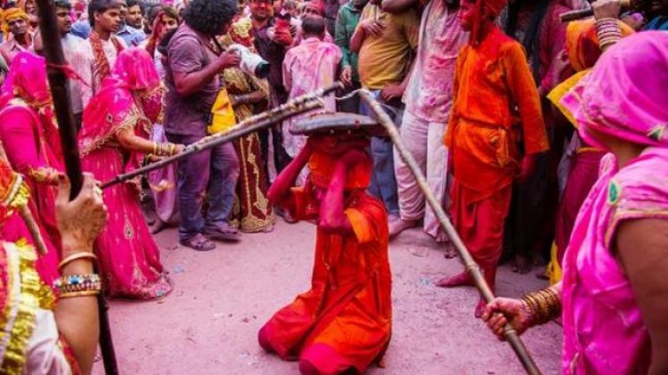 फागोत्सव का देशभर में हुआ आगाज ब्रजमंडल की लट्‌ठामार होली