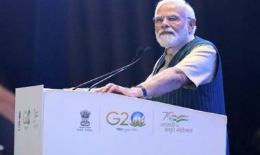 अविश्वास प्रस्ताव पर 2 घंटे बोले प्रधानमंत्री ; विपक्ष के वॉकआउट के बाद मणिपुर का जिक्र किया