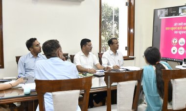 मुख्य सचिव ने राज्य के महत्वपूर्ण अभियानों एवं आयोजनों की ली समीक्षा बैठक- सभी आयोजनों का तय समय सीमा में हो क्रियान्वयन - मुख्य सचिव