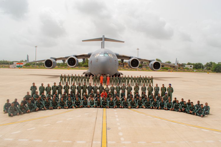 मिस्र के काहिरा एयर बेस में आयोजित एक्सेरसाइज ब्राइट स्टार-23 में भारतीय वायु सेना ने भाग लिया