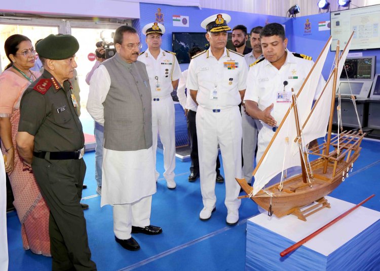 रक्षा राज्य मंत्री अजय भट्ट ने अंडमान और निकोबार कमान का दौरा किया