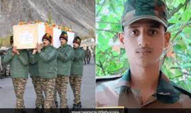 सियाचिन में तैनात अग्निवीर गवाते अक्षय लक्ष्मण शहीद