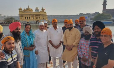 स्वर्ण मंदिर में मन स्वतः ही सतनाम वाहे गुरु का जाप करने लगता है: शेखावत