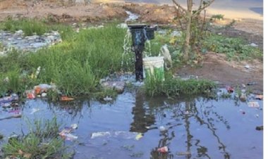 शोभावतों की ढ़ाणी से एम्स की तरफ़ लीकेज को किया गया दुरुस्त