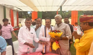 कैबिनेट मंत्री शेखावत का दिल्ली निवास पर स्वागत-अभिनंदन का दौर