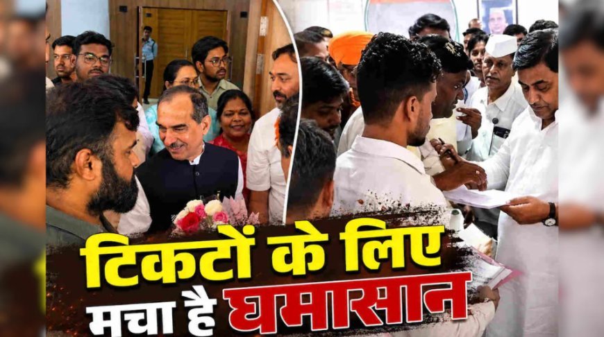 निकाय चुनाव को लेकर कांग्रेस-भाजपा में टिकट की जंग, दावेदारों की बढ़ी दौड़-धूप