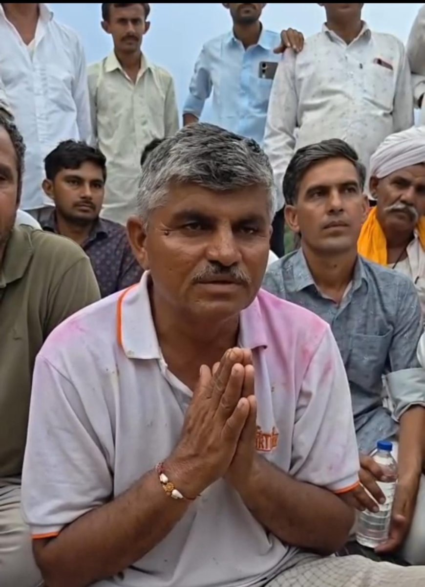 रक्षाबंधन पर भाई ने पेश की मिसाल, बहन के जुड़वा बच्चों की मन्नत पूरी होने पर गुजरात से रामदेवरा तक दंडवत यात्रा