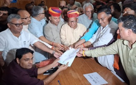 जोधपुर नगर निगम में महापौर पद को लेकर मुकाबला तय, भाजपा ने प्रशांत चंद्र मेहता और कांग्रेस ने राजेंद्र सोलंकी को उतारा