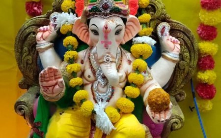 ढीढ़स में आज होगा गणपति विसर्जन कार्यक्रम, दोपहर 2 बजे से निकलेगी भव्य शोभायात्रा