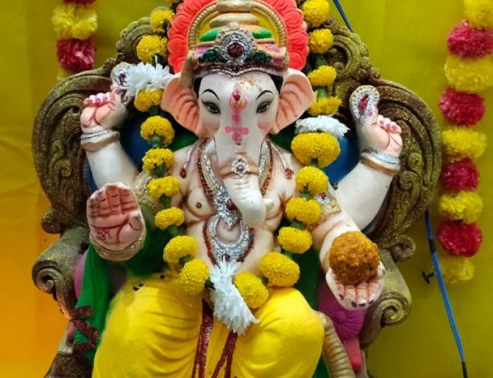 ढीढ़स में आज होगा गणपति विसर्जन कार्यक्रम, दोपहर 2 बजे से निकलेगी भव्य शोभायात्रा