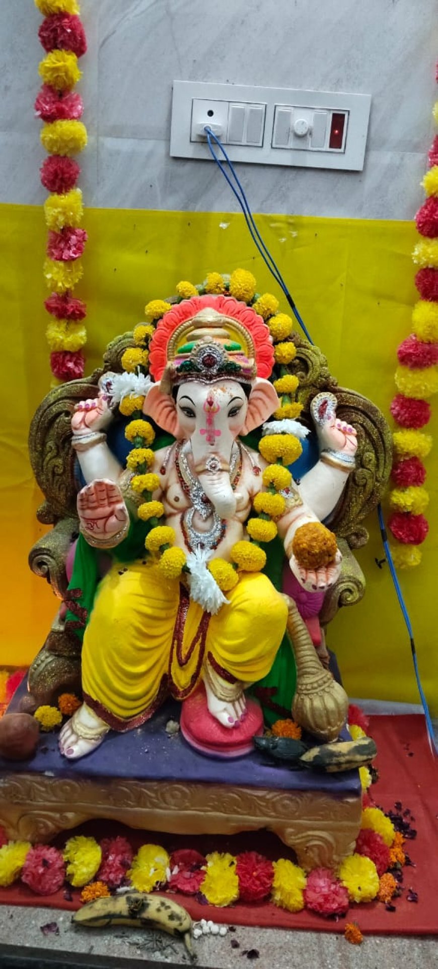 ढीढ़स में आज होगा गणपति विसर्जन कार्यक्रम, दोपहर 2 बजे से निकलेगी भव्य शोभायात्रा